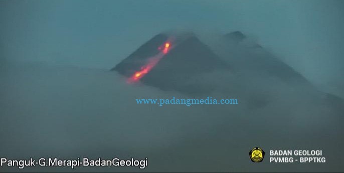 Gunung Merapi Kembali Keluarkan Awan Panas Guguran, Jarak Luncur Satu Kilometer