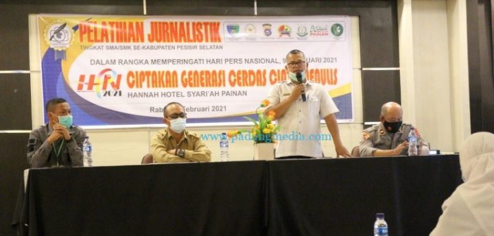 Pelatihan jurnalisti HPN Pessel