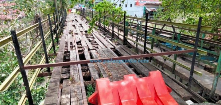 Tiga Tahun Rusak Parah, Jembatan Saringan- Kampung Teleng Akhirnya Bisa Diperbaiki