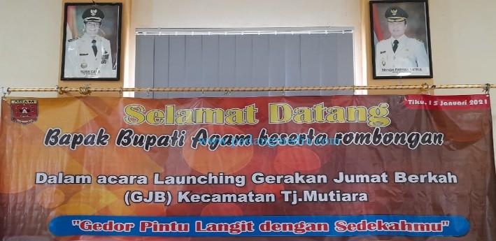 Pemerintah Kecamatan Tanjung Mutiara Bikin Gerakan Bantu Sesama
