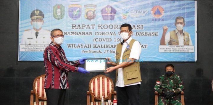 Ketua Satgas Covid-19 Minta Perketat Perbatasan Luar Negeri di Kalbar