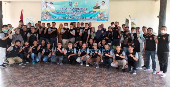 Satukan Persepsi Pembinaan Atlet, KONI Sawahlunto dan Pengcabor Gelar Rakor