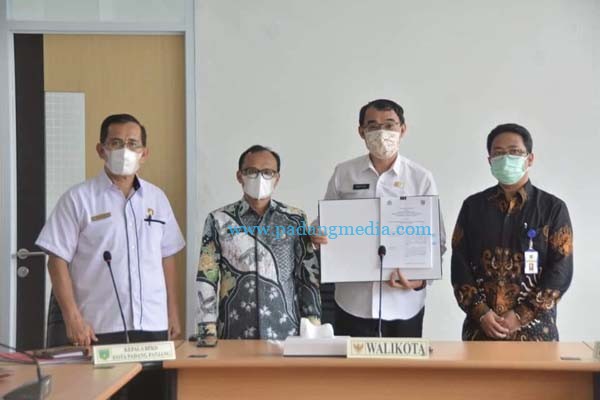 Optimalisasi Pemungutan Pajak Pusat dan Daerah, Padangpanjang Tanda Tangani Dokumen PKS