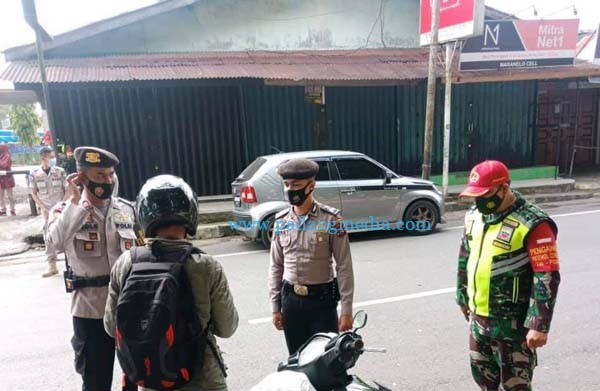 Tak Patuhi Prokes, 488 Orang Terjaring Operasi Yustisi di Padangpanjang