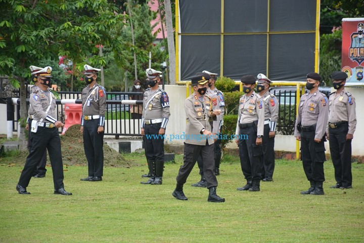 Optuh Singgalang 2021, Polres Agam Tindak Pelanggar Lalin dan Perluas Cakupan Vaksinasi