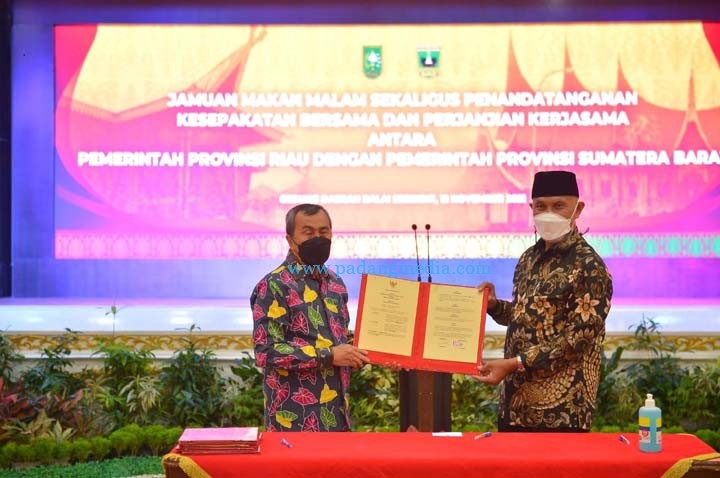 Kerjasama sumbar riau