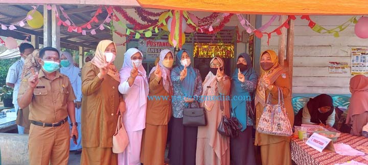 Fitri Risnawanto : Warga Lembah Melintang Antusias ke Posyandu, Tetap Patuhi Prokes