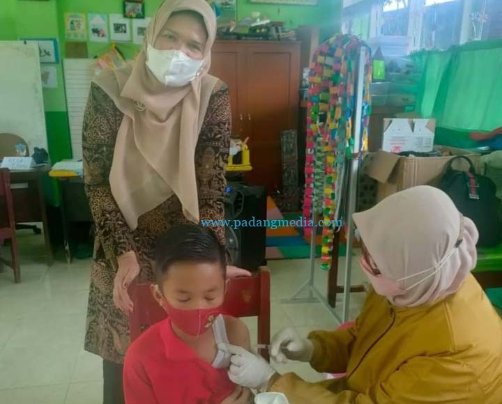 Pemko Padangpanjang Mulai Vaksinasi untuk Anak 6-11 Tahun