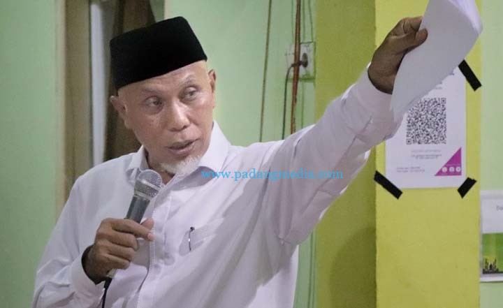 Gubernur Sumbar Minta  Dukungan Warga untuk Percepatan Proyek Tol Padang Pekanbaru
