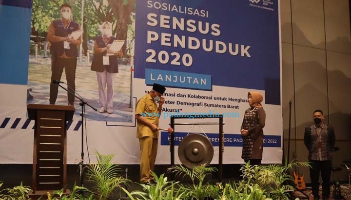 Sosialisasi Sensus Penduduk 2020 Lanjutan, Gubernur Sumbar Katakan Pentingnya  Akurasi Data