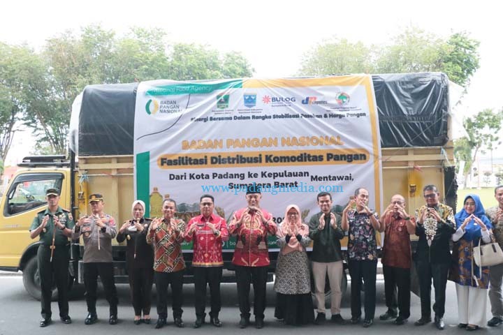 Jaga Stabilitas Harga dan Pasokan Pangan, Gubermur Luncurkan Bahan Pangan Satu Harga di Kepulauan Mentawai
