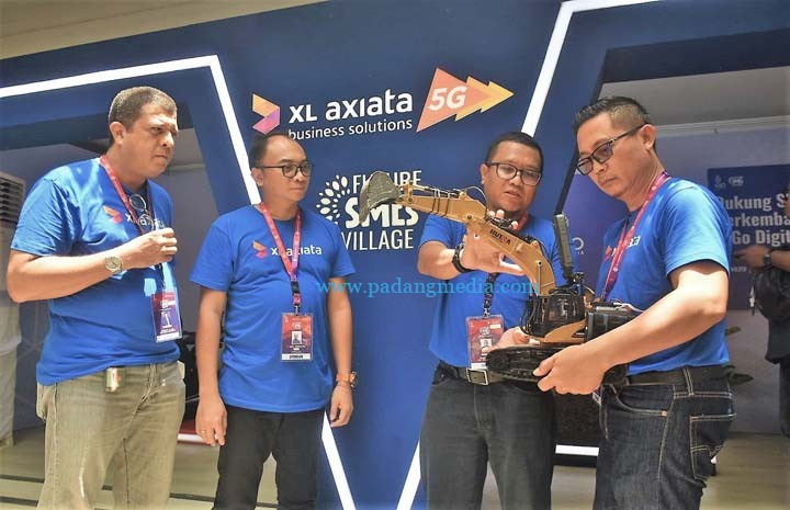 Hadir di Side Event KTT G20 XL Axiata Business Solutions Unjuk Solusi 5G Smart Mining dan Solusi untuk UMKM