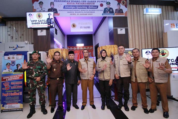 Posko UPP Saber Pungli  Di MPP Payakumbuh Diresmikan