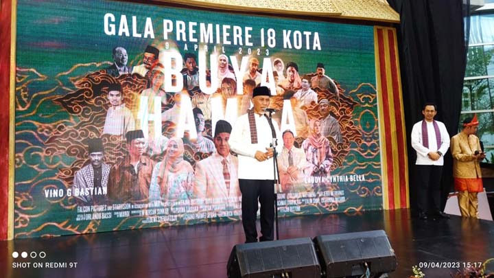 Gubernur Sumbar Bersama Perantau Minang Saksikan  Gala Premiere Film Buya Hamka