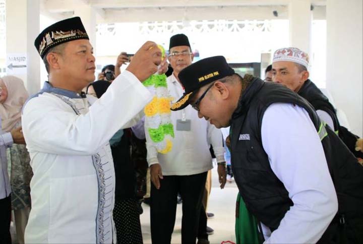 Danrem 032 Wirabraja Ajak Jemaah Haji Bangun Akhlak Baik Dilingkungan