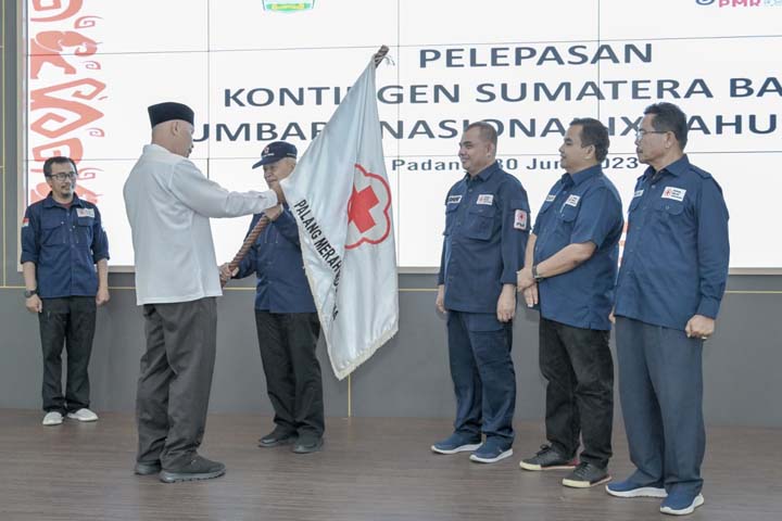 Sumbar Ikutii Iven Jumbara Nasional IX PMR Tahun 2023.