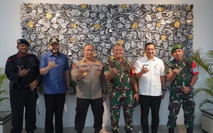 Komandan Satgas PAM VVIP Gelar Rakor Persiapan Keamanan Kunjungan Ketua Dekranas Pusat Di Padangpanjang