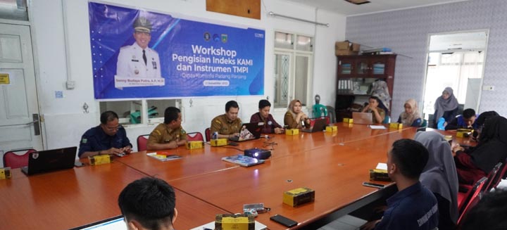 Kominfo Padangpanjang Gelar Workshop Pengisian IKAMI Dan Instrumen TMPI