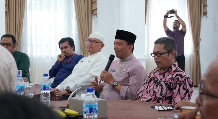 Pj Wako Padangpanjang Harapkan Dukungan Dan Kolaborasi Wartawan Selama Bertugas