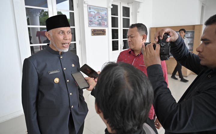  Banjir di Lubuk Sikaping,  Gubernur Langsung Turunkan Dinas Terkait Atasi Penyempitan Jalur Sungai