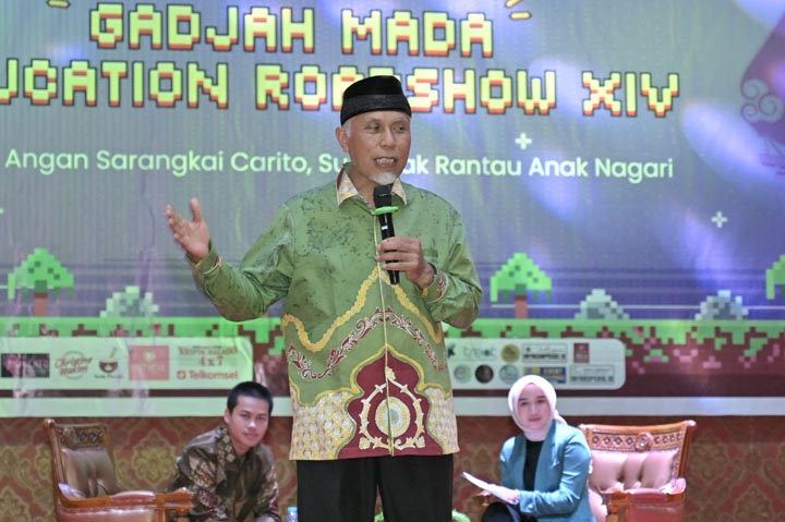 Pesan Gubernur Sumbar pada Pelajar, Pilihlah Jurusan Sesuai Minat dan Bakat di PT