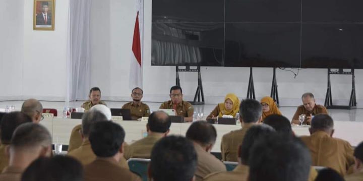 Pemko Padang Panjang Gelar Rapat Koordinasi Dan Evaluasi Kinerja