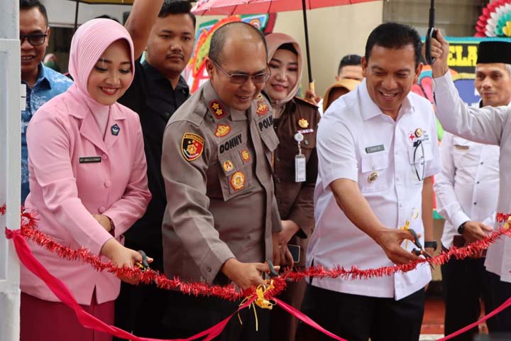 Kapolres Padang Panjang Resmikan Gedung Baru TK Kemala Bhayangkari 14