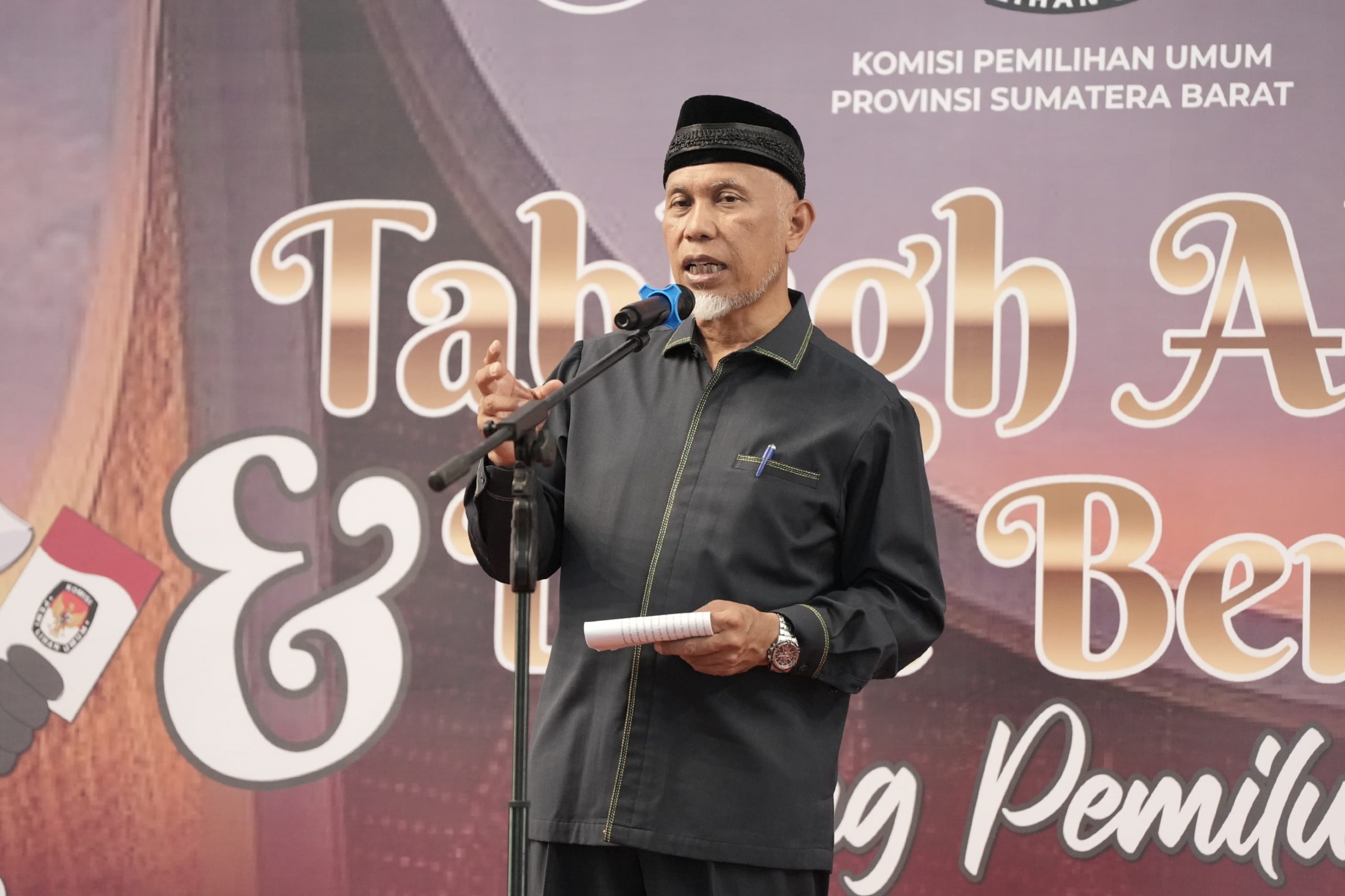 Mahyeldi Imbau Masyarakat Sumbar Tunaikan Hak Pilih