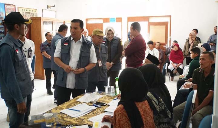 Pj Walikota Padang Panjang Bersama Forkopimda Tinjau Beberapa TPS