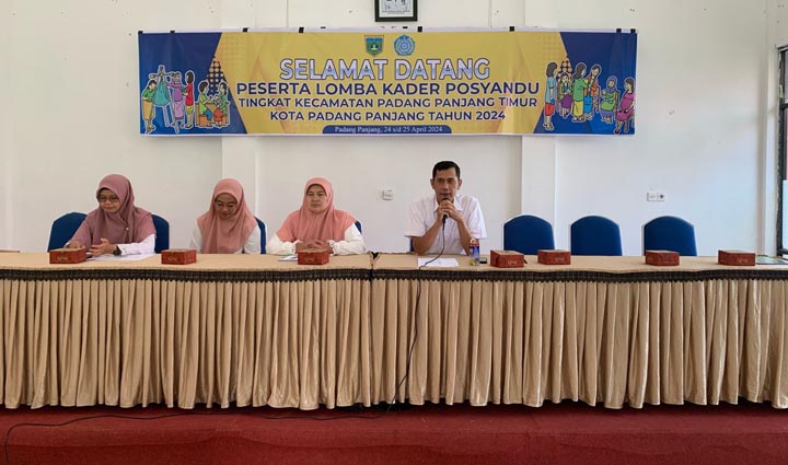 Enam Kader Posyandu Di Padang Panjang Timur Berlomba Jadi Yang Terbaik