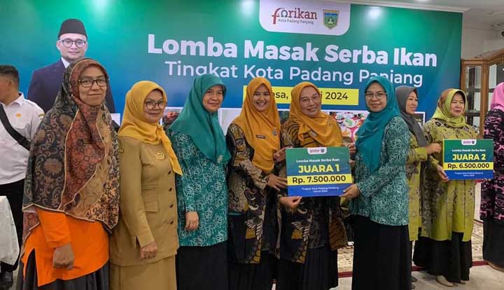 Dispangtan Gelar Lomba Masak Serba Ikan Bersama Forikan