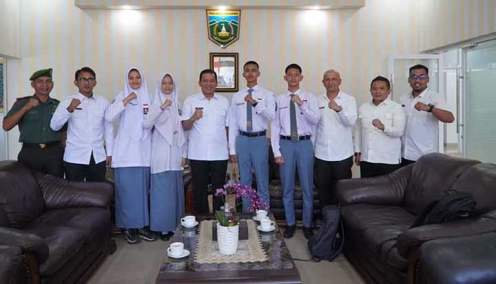 Empat Pelajar Kota Padang Panjang Ikuti Seleksi Paskibraka Tingkat Provinsi