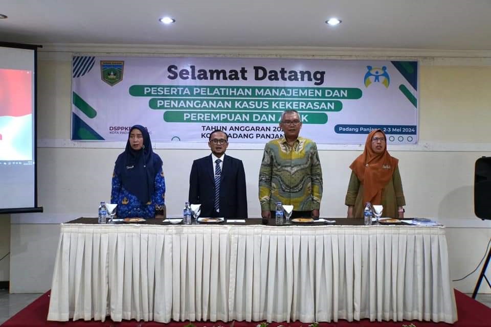 DSPPKBPPPA Gelar Pelatihan Manajemen Kasus Kekerasan Perempuan Dan Anak