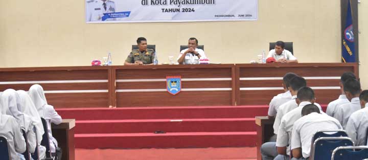 Kesbangpol Payakumbuh Gelar Sosialisasi Pemantapan Wawasan Kebangsaan bagi Pelajar SMA