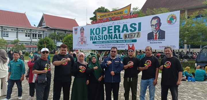 Apel hut koperasi padang