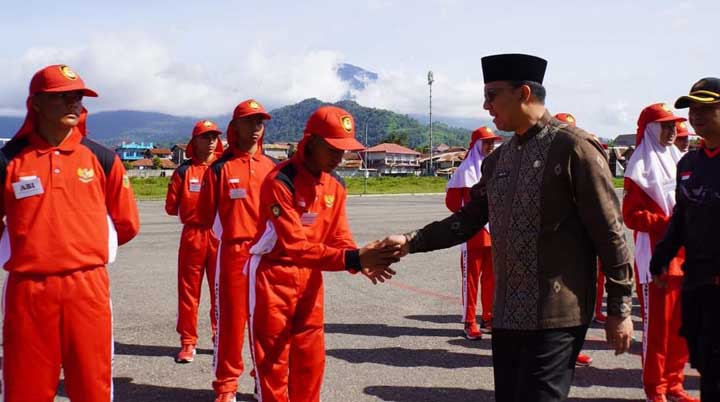 Pj Walikota Padang Panjang Buka Pemusatan Latihan Paskibraka 2024 Di Bancah Laweh