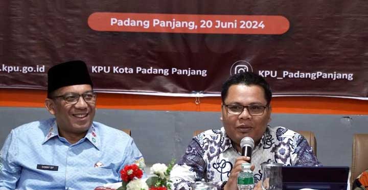 Pj Wako Sonny Ajak Warga Berpartispasi Gunakan Hak Suara Pada PSU DPS Sumbar
