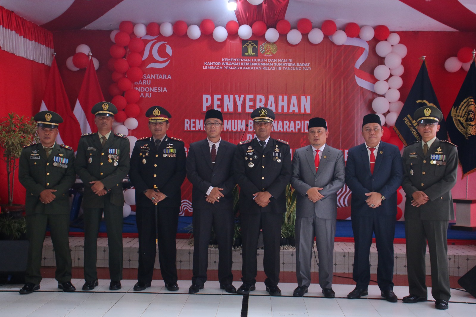 148 Warga Binaan Lapas Kelas IIB Tanjung Pati Terima Remisi di Hari Kemerdekaan