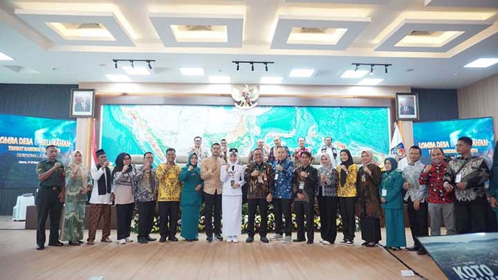 Kelurahan Koto Panjang Mewakili Sumbar Masuk 3 Besar Kompetensi Tingkat Regional