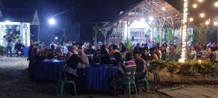 Polres Dharmasraya Amankan Kampanye Tatap Muka Cabup/cawabup ASLI di Koto Hilalang Sei Langkok