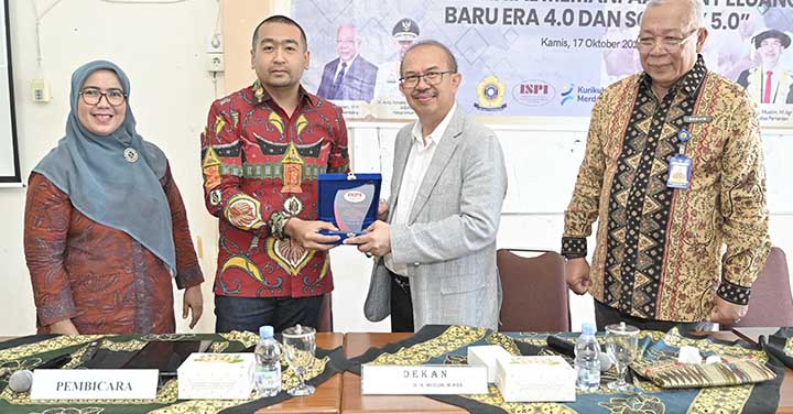 Berikan Kuliah Umum di Unsri, Plt Gubernur Sumbar Dorong Generasi Milenial Jadi Entrepreneur