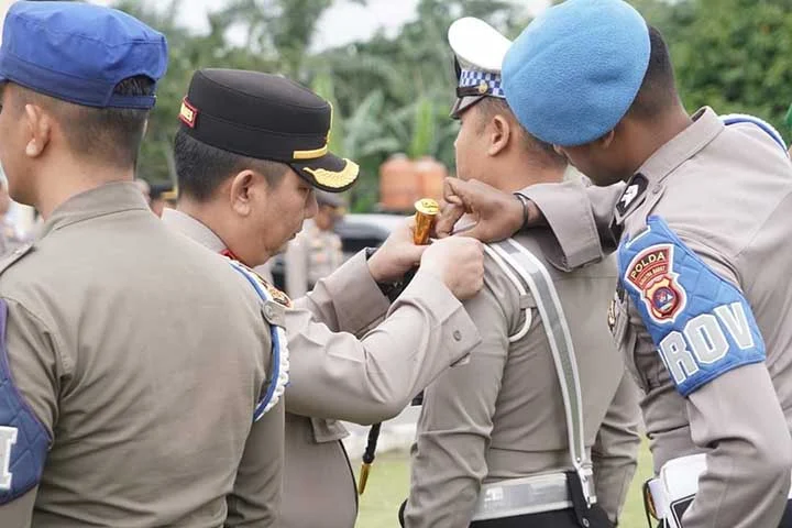 Polres Dharmasraya Gelar Apel Pasukan Operasi Zebra