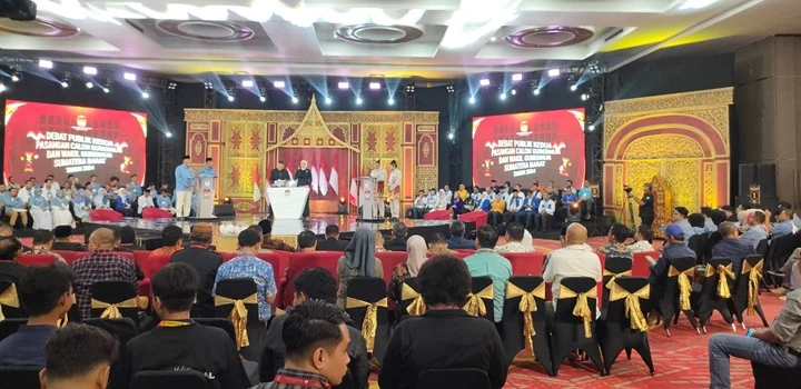 Debat Publik Kedua Pilgub Sumbar Angkat Tema Ekonomi dan Infrastruktur