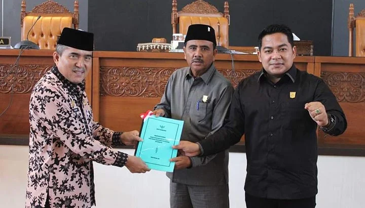 DPRD Kabupaten Dharmasraya Gelar Rapat Paripurna Terkait Ranperda Perubahan APBD Tahun 2024