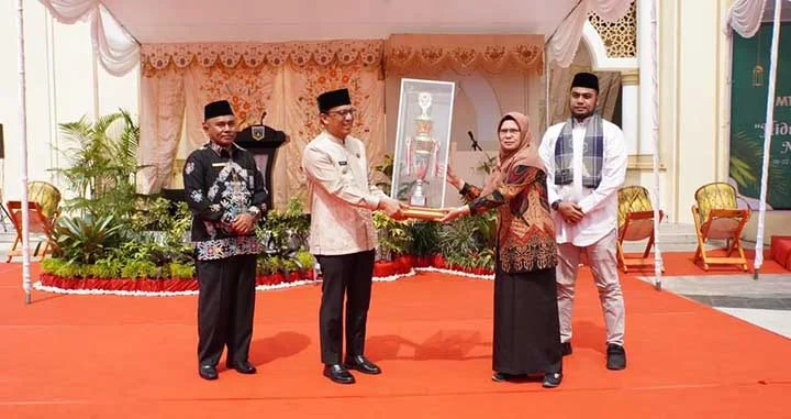 Pembukaan MTQ XLI-2024 Tingkat Kota Padang Panjang Berlangsung Semarak