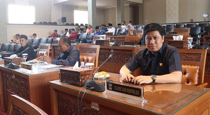 Fraksi DPRD Kab.Dharmasraya Sampaikan Pandangan Terkait Ranperda Perubahan APBD TA 2024