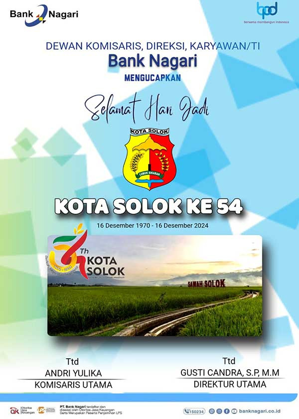 Bank Nagari - HUT Kota Solok