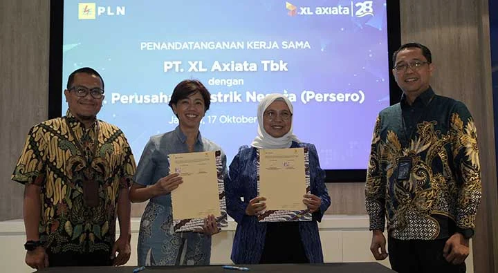 Dukung Pemanfaatan Energi Hijau untuk Keberlanjutan PLN-XL Axiata Kerja Sama Pasokan Listrik dan Penggunaan Energi Terbarukan