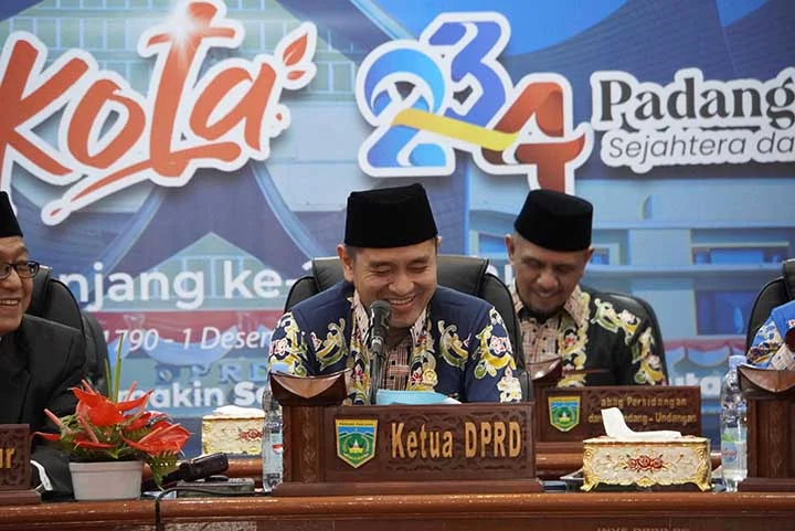 HJK ke-234, DPRD Kota Padang Panjang Gelar Rapat Paripurna