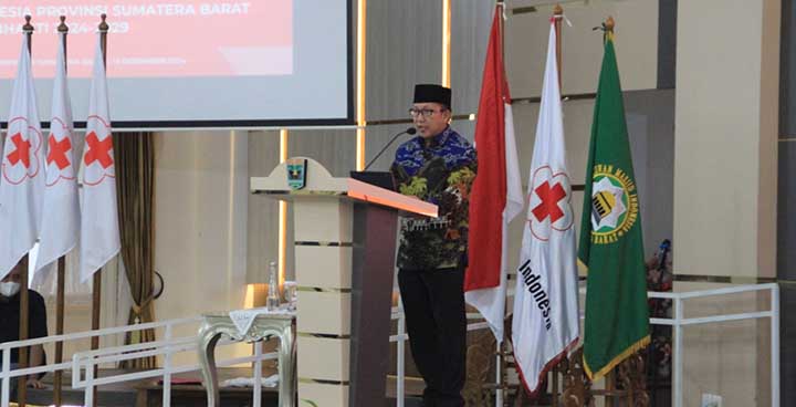Yozawardi ungkap Sejumlah Kontribusi PMI Sumbar Kepada Jusuf Kalla